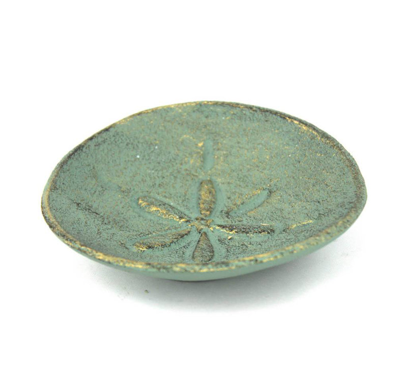 Handcrafted Nautical Decor Sand Dollar Decorative Plate & Reviews Wayfair